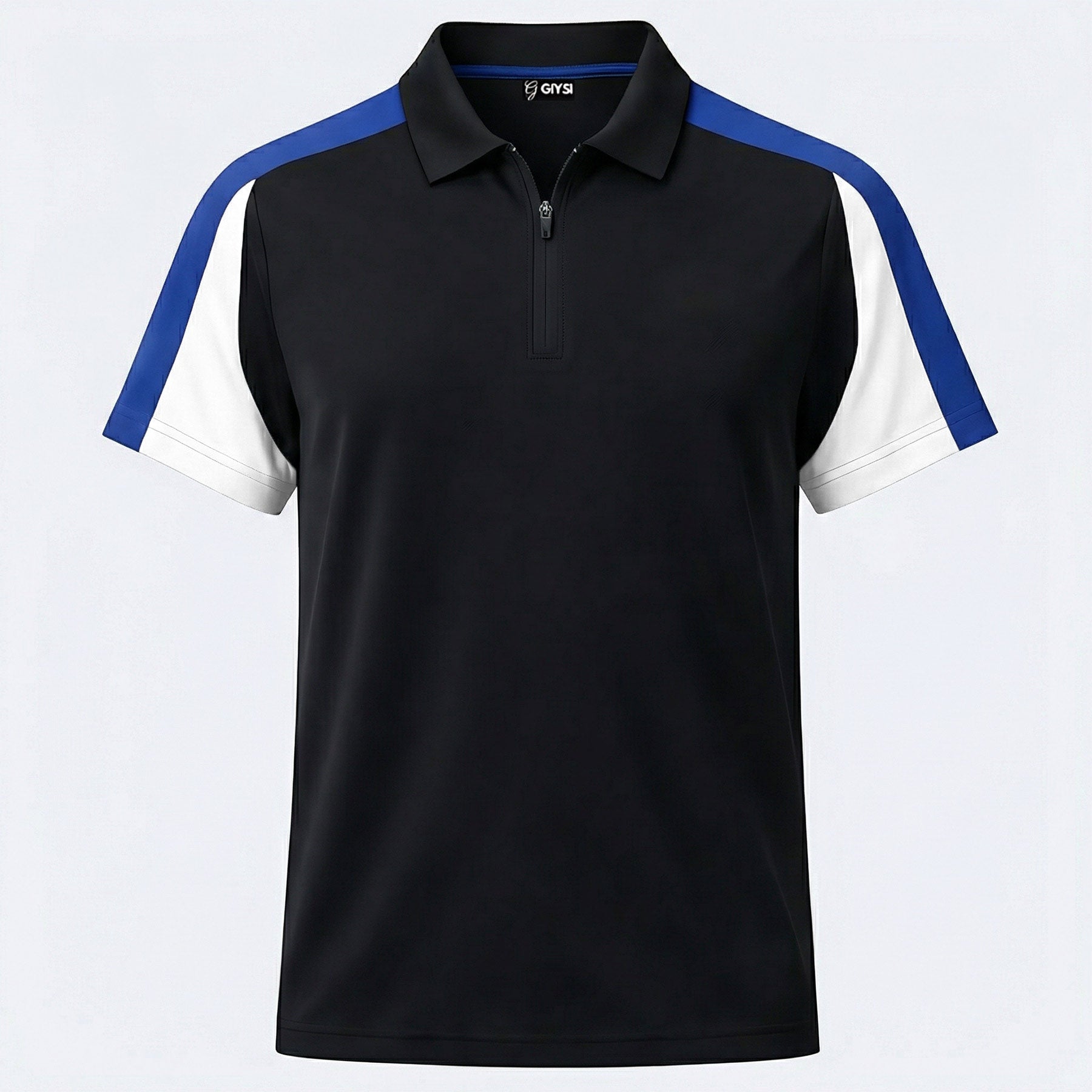 Giysi Colour Block Zip Polo