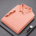 Peach Cotton Polo T-shirt