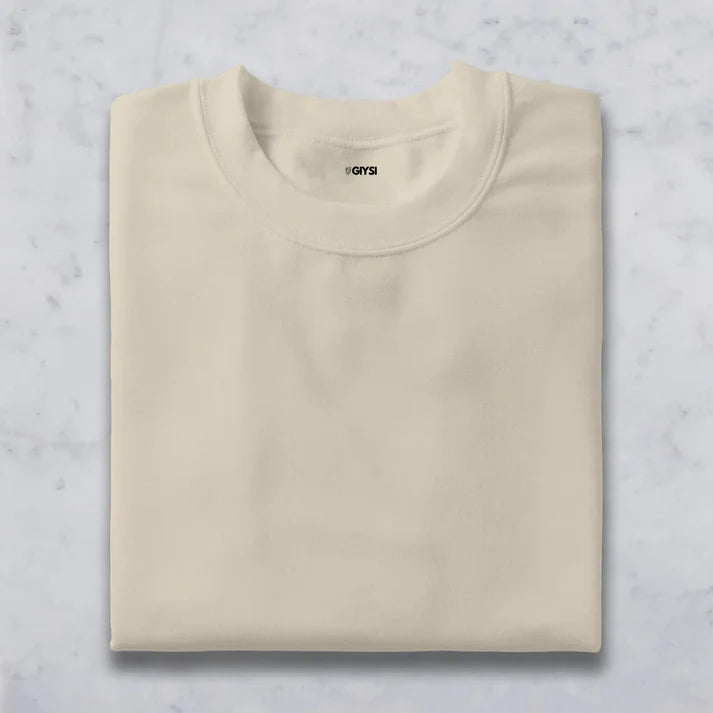 Shift & Stitch's Premium T-Shirt Combo – Mustard Yellow, Cream & Black