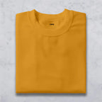Shift & Stitch's Premium T-Shirt Combo – Mustard Yellow, Cream & Black