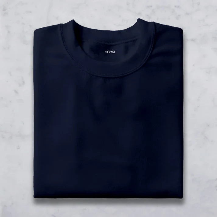 Shift & Stitch's Premium T-Shirt Combo – Navy Blue, Mustard Yellow & Teal Green