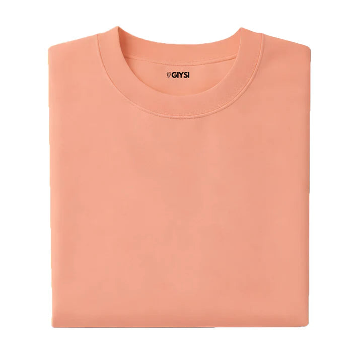 Shift & Stitch's Premium T-Shirt Combo – Mustard, Ivory & Peach