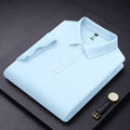 Sky Blue Cotton Polo T-shirt